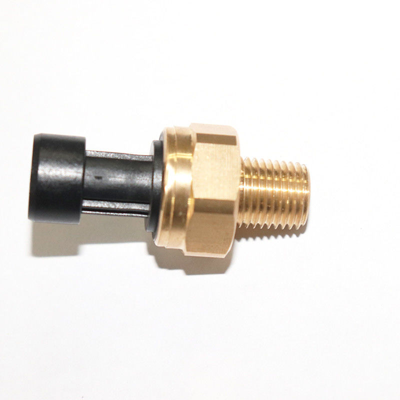 Micro Brass Shell Material Air Pressure Sensor 1/4NPT 0-1000kPa Pressure Range